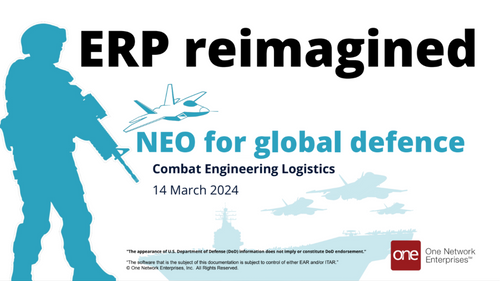 09:30 AM - ERP Reimagined for global defence organizations