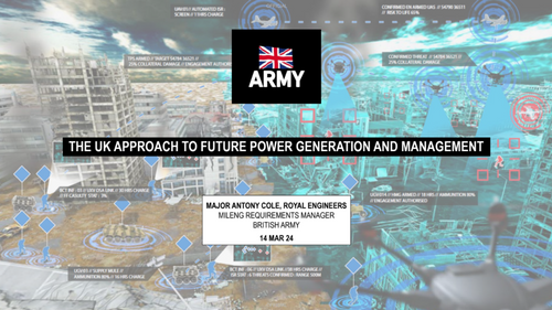 10:00 AM - The UK approach to future power generation and management
