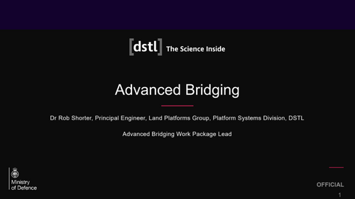 10:00 AM - Advanced bridge materials - longer and stronger crossings