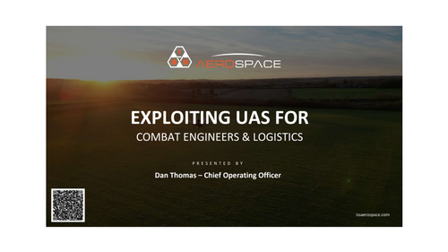 11:45 AM - Exploiting UAS for combat engineers and logisticians