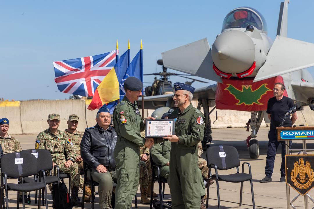 Royal Air Force fighter squadron arrives in Romania to co-lead NATO air policing mission