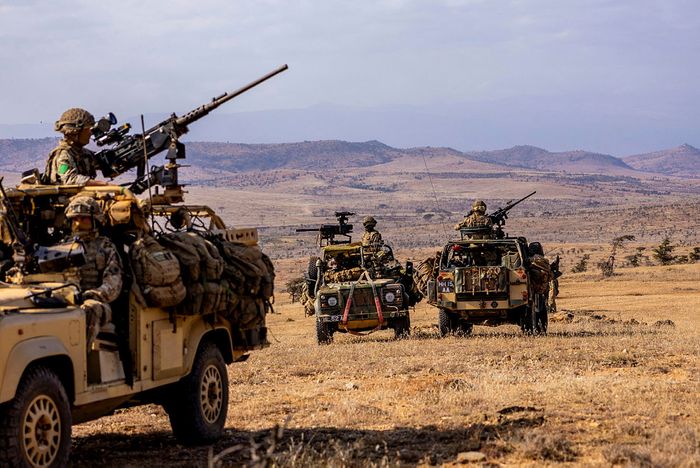 British And Kenyan Armed Forces Test Advanced Technology During Exercise Haraka Storm Bravo