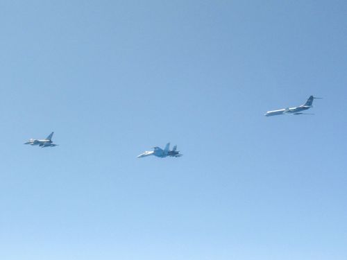 RAF jets intercept 21 Russian aircraft near NATO airspace