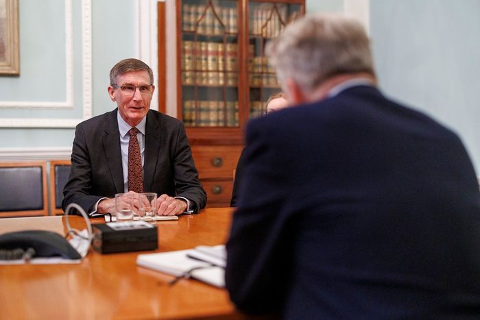 Australia's Chief of Defence Force meets with UK's General Jim Hockenhull