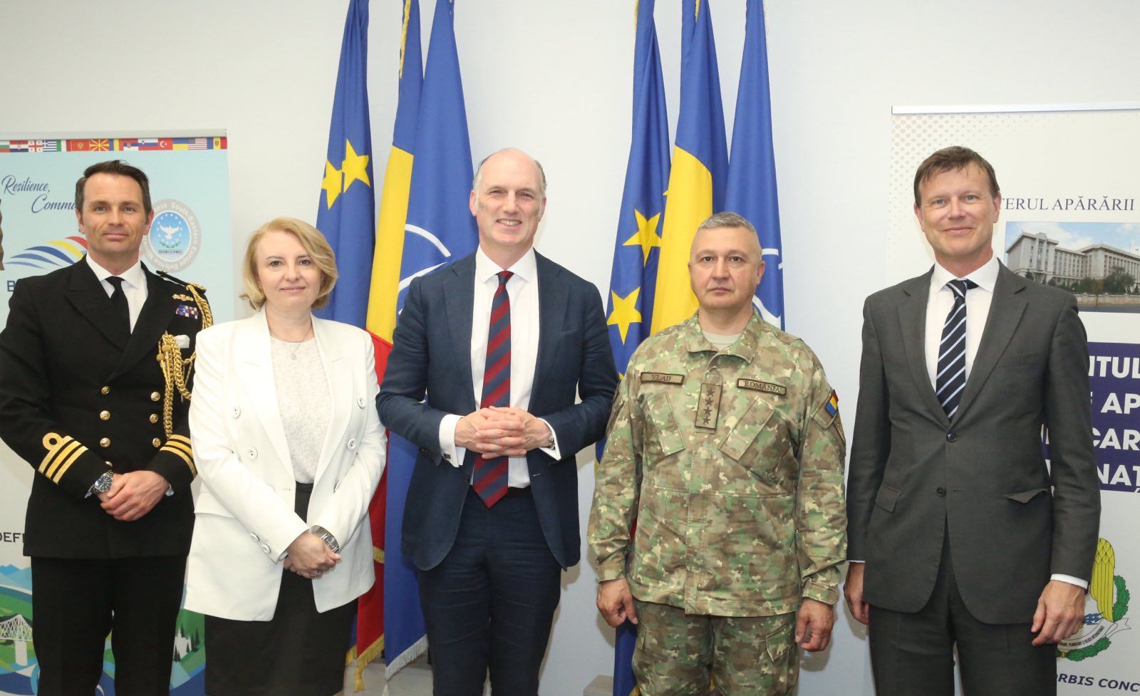 Armed Forces minister hails unity of support for Ukraine and Black Sea security during Europe visits