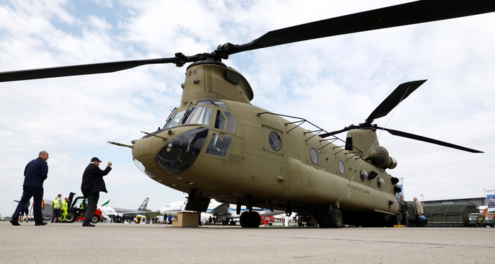 Germany will own NATO's 2nd largest helicopter fleet after Chinook purchase, air force chief says