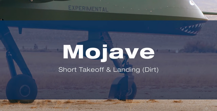 First Dirt Operation for Mojave STOL UAS