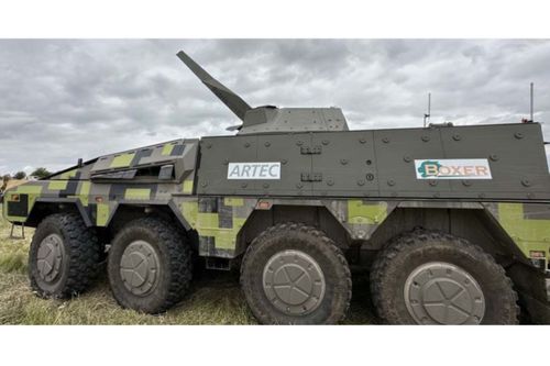 New Armoured Mortar Version Of Boxer Vehicle Unveiled