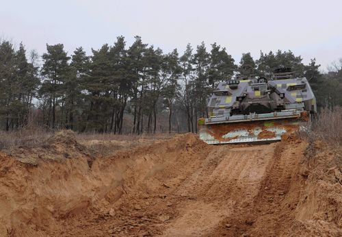 Rheinmetall Demonstrates Effectiveness Of Armoured Breaching Vehicle