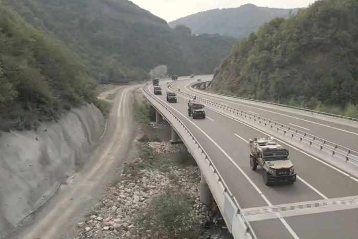 British Troops Taking Part In NATO Balkan Exercises
