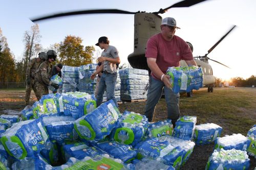 US Forces Help After Helene And Brace For Milton