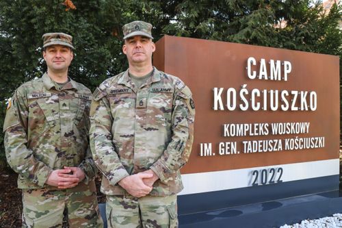 First permanently-assigned U.S. Soldiers arrive in Poland