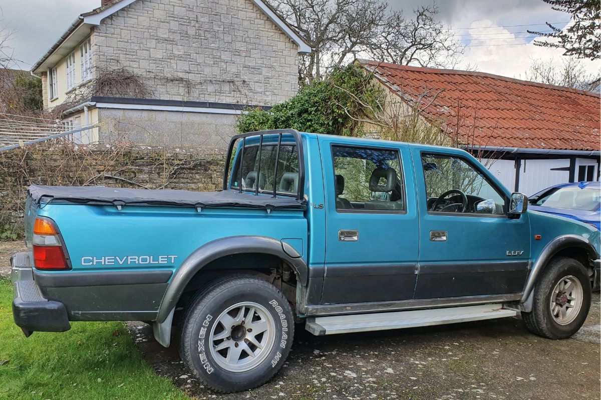 Simon's beloved Chevy truck