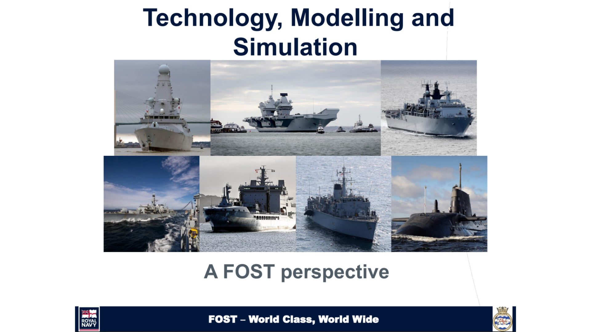 14:00 – A FOST view on technology, modelling and simulation in training