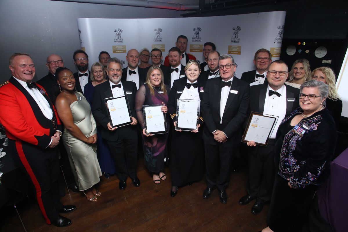 Representatives of all the successful firms at the recent awards evening.