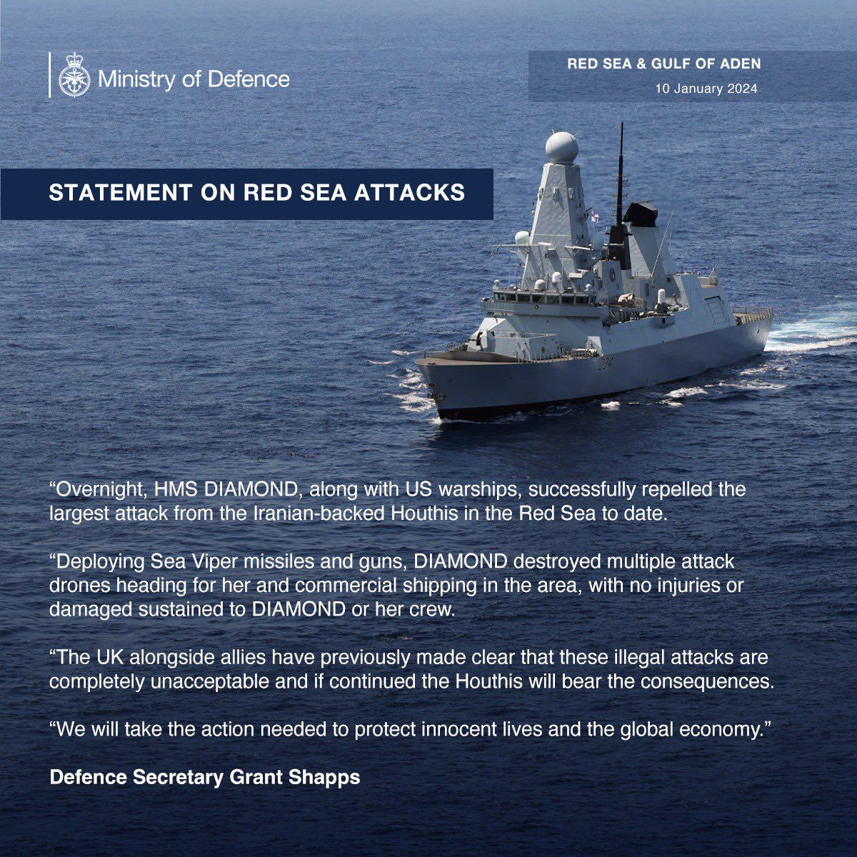 UK Ministry of Defence 