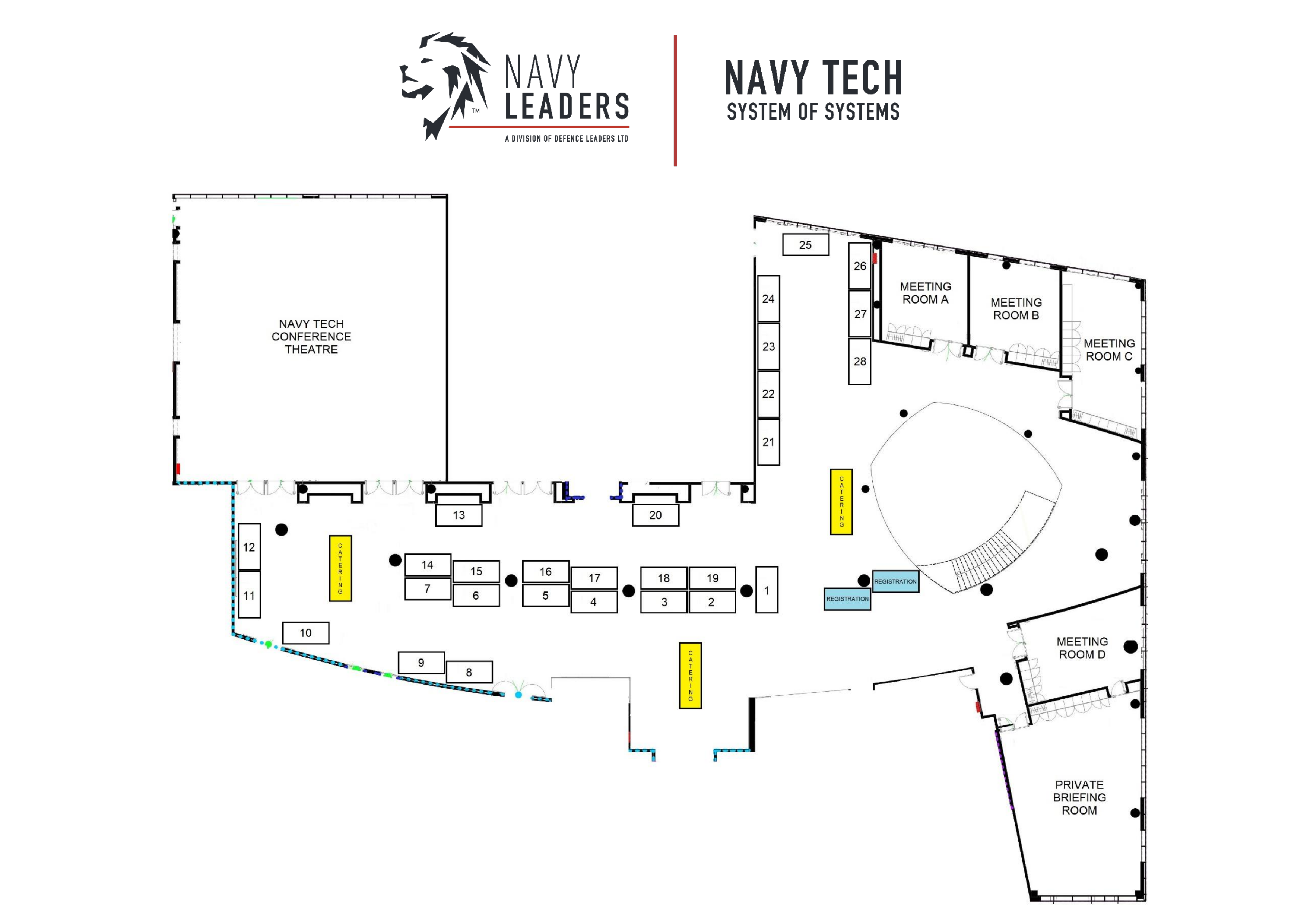 Navy Tech Floorplan Navy Leaders