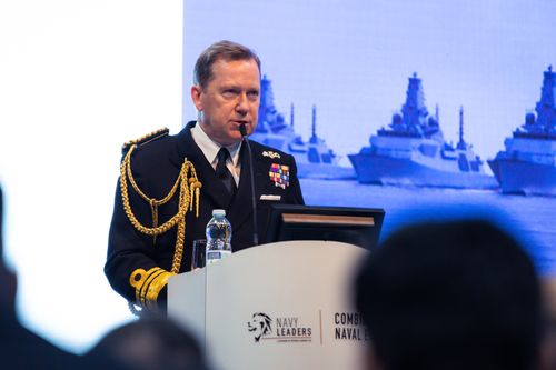 Vice Admiral Martin Connell CBE, Second Sea Lord, Royal Navy
