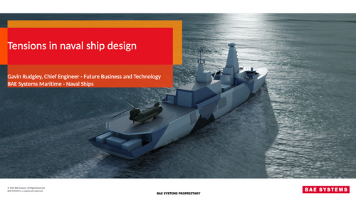 09:30 - Future trends in warship design