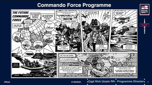 11:45 - The UKs Commando Force programme: Enabling strike