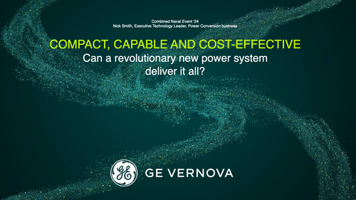 16:30 - Compact, capable and cost effective: Can a revolutionary new power system deliver it all? (UNRELEASABLE)