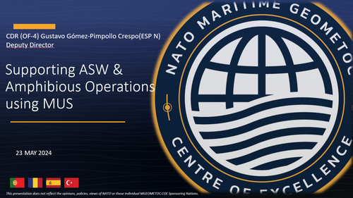 10:00 - Supporting ASW and amphibious operations using MUS