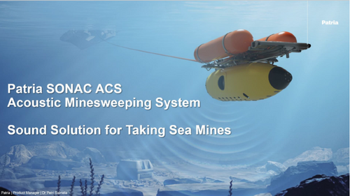 17:30 - Comprehensive defence in maritime domain – modern acoustic minesweeping