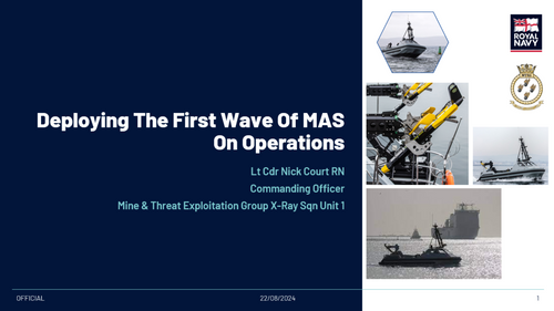 11:15 - Deploying the first wave of MAS on operations