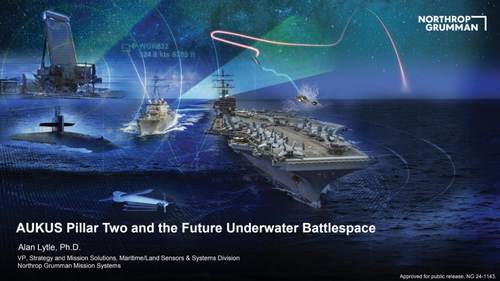 13:45 - AUKUS Pillar Two and the Future Underwater Battlespace