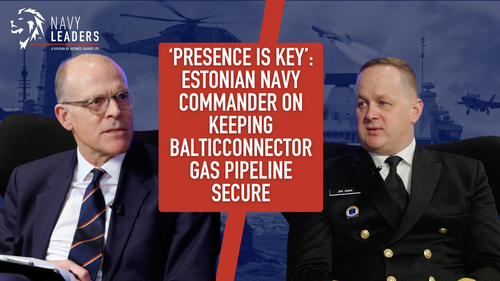 ‘Presence is Key’: Estonian Navy Commander on Keeping Balticconnector Gas Pipeline Secure