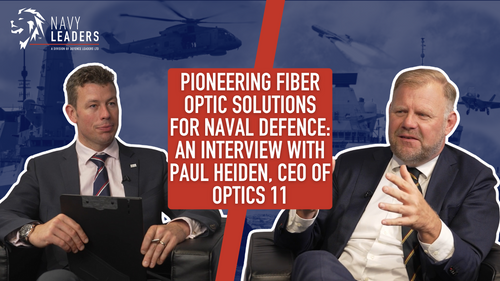 Pioneering Fiber Optic Solutions for Naval Defence: An Interview with Paul Heiden, CEO of Optics 11