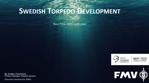 1330 – Torpedo Development in Sweden