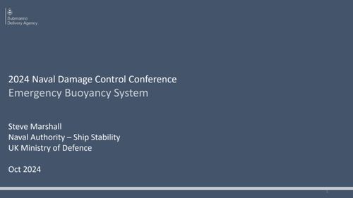 13:55 - The UK MoDs inflatable damage control system