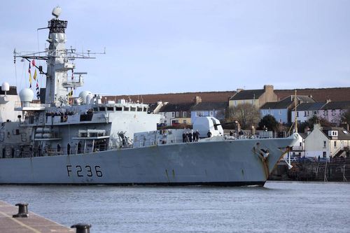 Royal Navy warship makes final Montrose visit after 30 years at sea before decommissioning