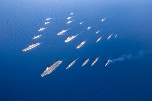 French Carrier Strike Group Concludes Mission Akila
