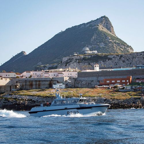 Royal Navy Trains With The Moroccans Off Of Gibraltar