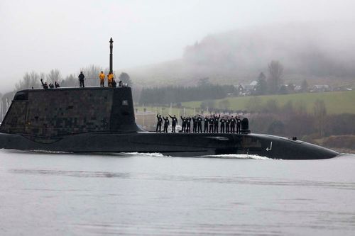 Royal Navy submarine completes historic Mediterranean mission