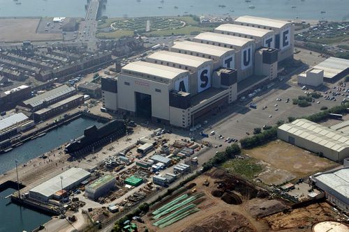 Royal Navy Launches The New Submarine HMS Agamemnon