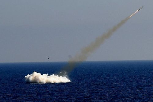VIDEO: Turkish Navy Submarine Fires Anti-Ship Cruise Missile