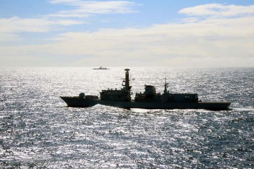 Russian Frigate Tracked Through English Channel