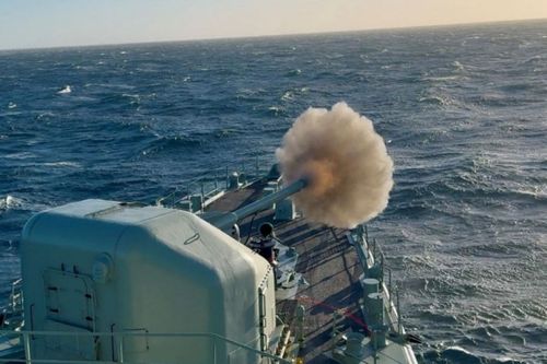Spanish And Portuguese Frigates Hold First Joint Training Exercise