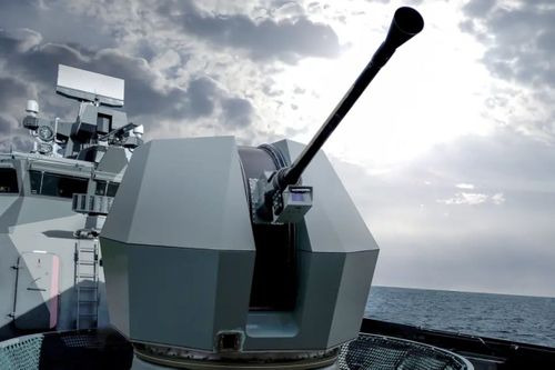 BAE Grabs Gun Contract For Colombian PES Frigate