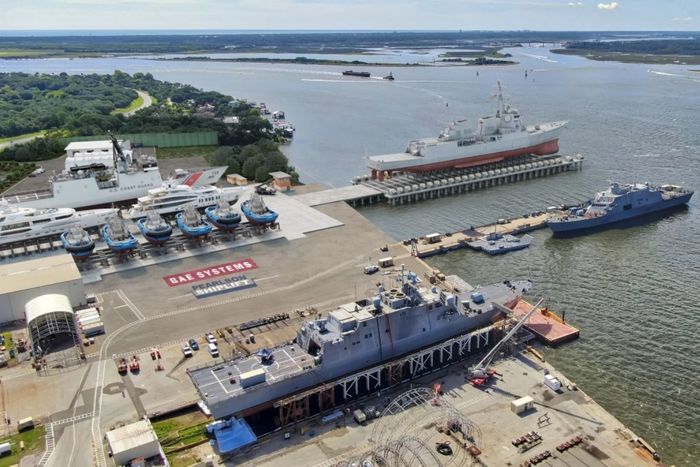 BAE Systems Opens $250m US Shipyard Upgrade Facilities