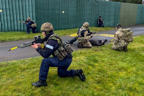 Mega exercise for Reservists in Ballykinler
