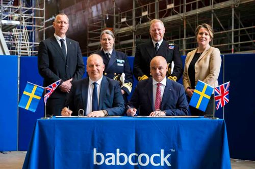 Babcock in cooperation with Saab for the Swedish Navy’s Future Surface Combatants