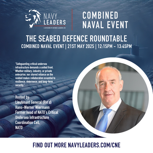 NATO CUI Expert Confirmed As Seabed Defence Conference Chairman