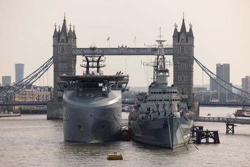 UK protection enhanced as underwater surveillance ship enters service