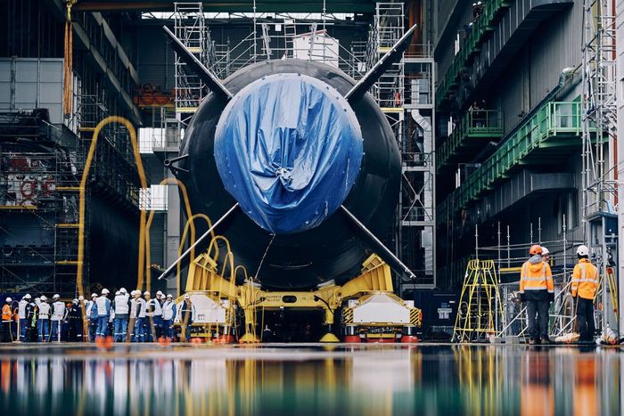Fourth New Barracuda-Class Submarine Prepared For Launch