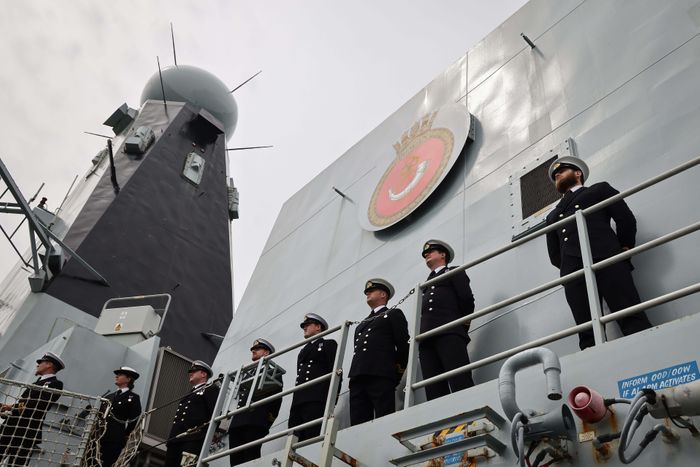 HMS Duncan departs on six-month Mediterranean mission