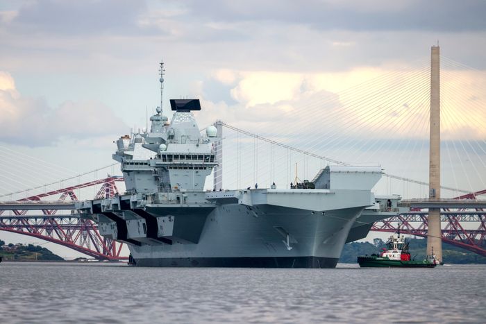 Aircraft carrier HMS Prince of Wales ready to resume her mission